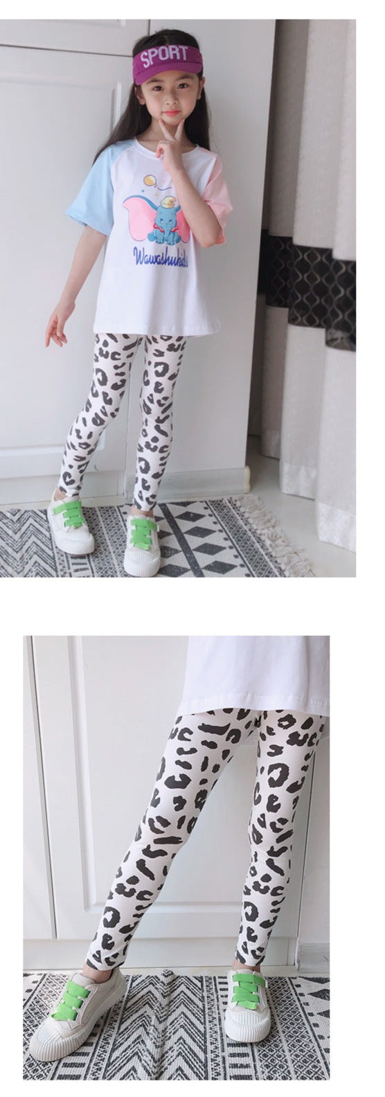 legging met dierenprint