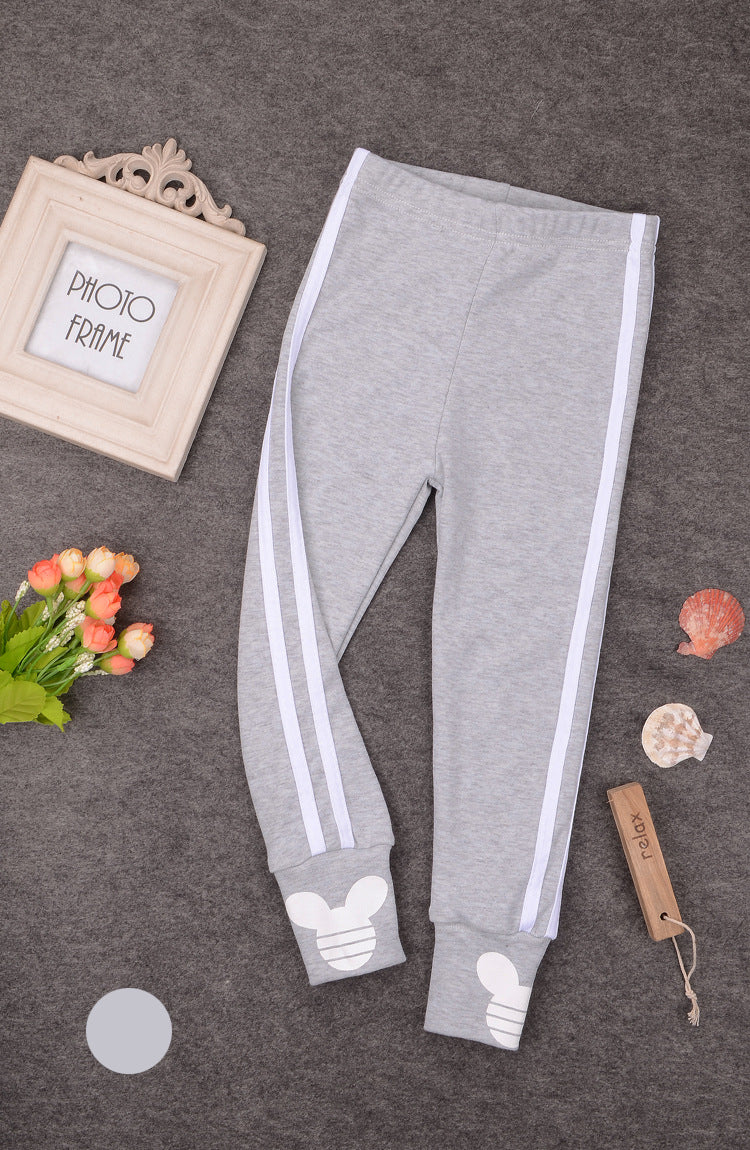 Meisjes Sport Legging grijs