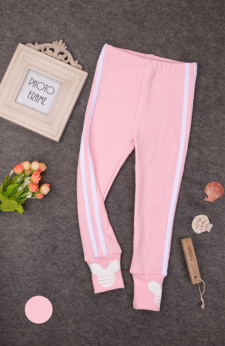 Meisjes Sport Legging licht roze