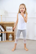 Korte legging met kant