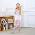 Korte legging met kant voor kinderen