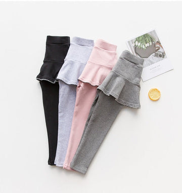 Leggings met vast rokje