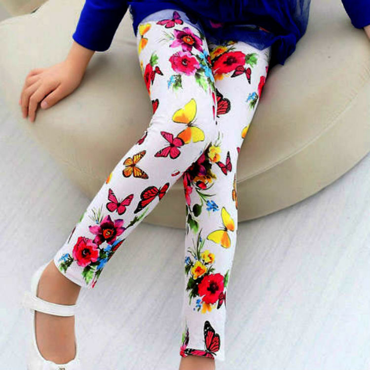 Legging met vlinderprint voor kinderen