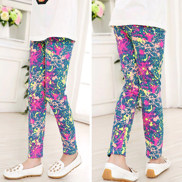 Multicolor Leuke Bedrukte Legging