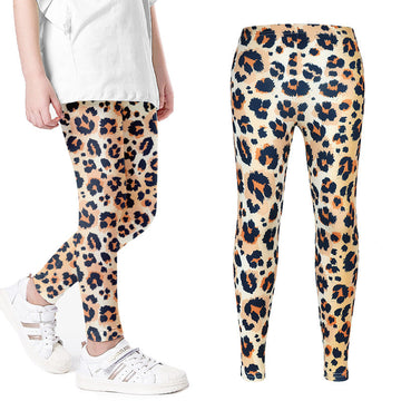 Luipaard Print Legging Meisjes