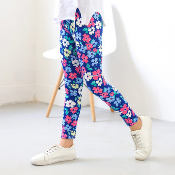 Meisjes Legging met Bloemen print