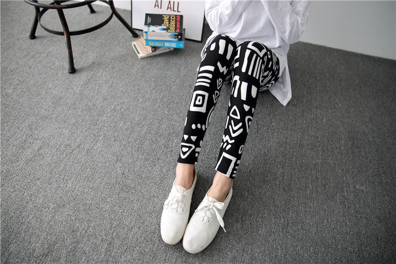 Legging met print