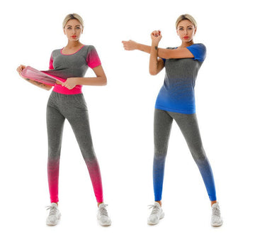 Yogaset met t-shirt