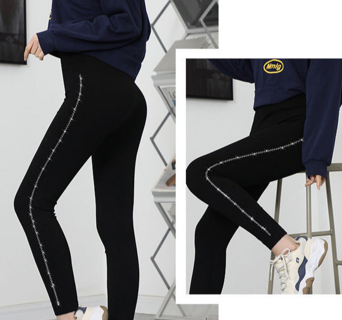 Legging met diamantjes