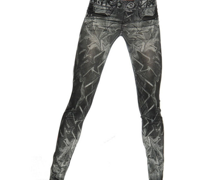 Legging met fantasy print