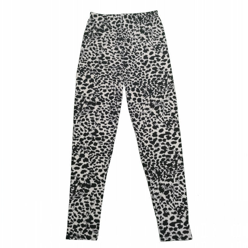 Legging met luipaard print