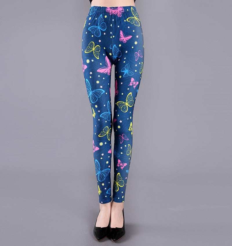 Legging met vlinders