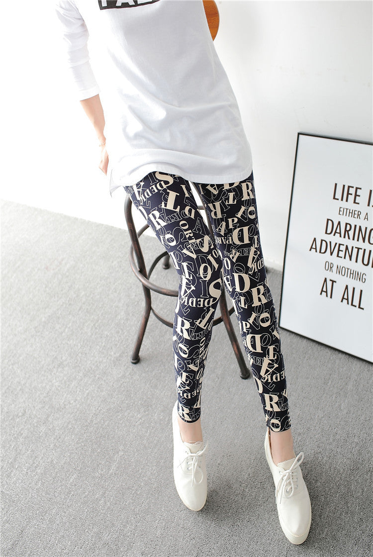 Legging met letters