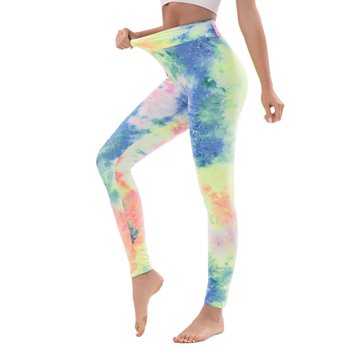 Tie dye yoga legging