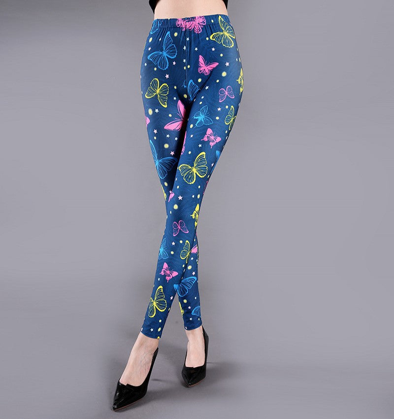 Legging met vlinders